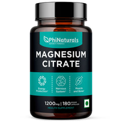 Magnesium Citrate 400mg -180 Veg Capsules