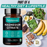 Magnesium Citrate 400mg -180 Veg Capsules