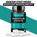 Magnesium Citrate 400mg -180 Veg Capsules